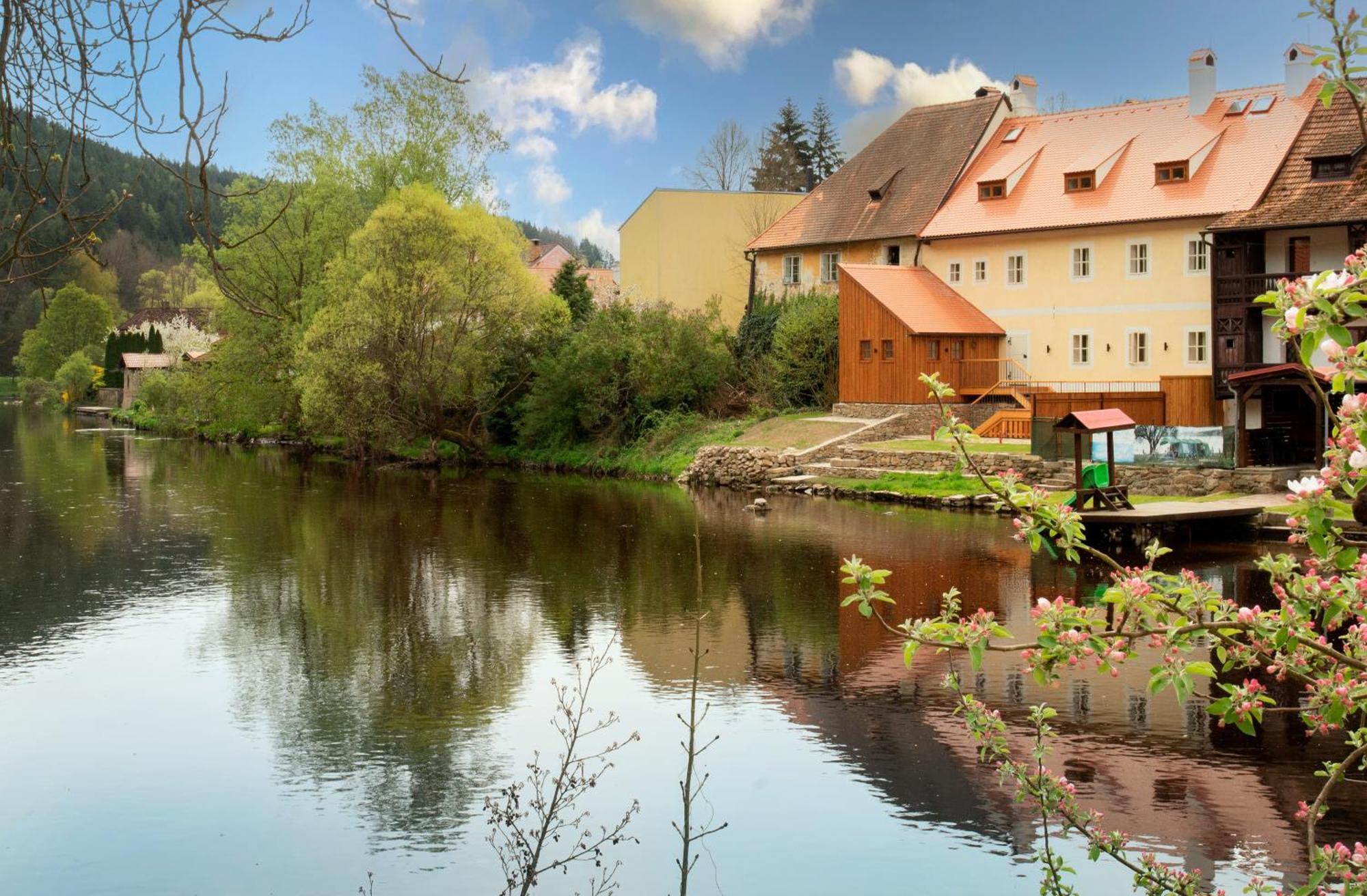 Pension U Farni Skoly Rožmberk nad Vltavou Dış mekan fotoğraf